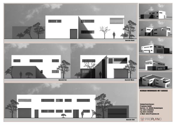 Neubau Wohnhaus in Hemmingen Architektur Projekt 012014