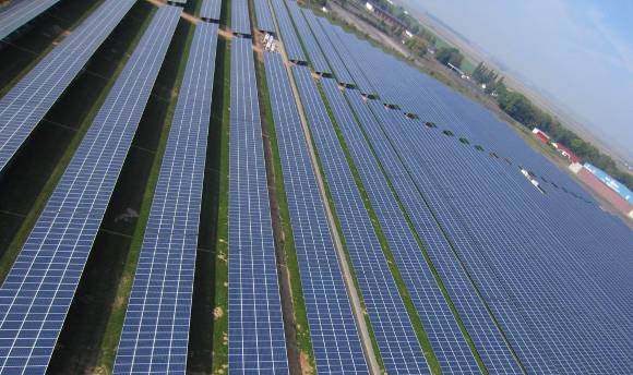 Photovoltaik Freiflächenanlage PV-Anlage
